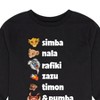 Boys' - Disney - Main Characters Long Sleeve Graphic T-Shirt - 2 of 4