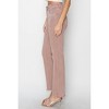Women's Jazlyn High Rise Tummy Control Raw Hem w/Side Slit Stright - RISEN - 2 of 4