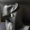 Better Jewelry, Small Trinidad Map 925 Sterling Silver Earrings - 3 of 3