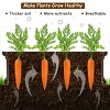 Costway 2 Pcs 48.5'' Raised Garden Bed Square Plant Box Planter Flower Vegetable Brown - 4 of 4