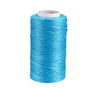Unique Bargains Flat DIY Crafts Art Handmade Leather Sewing Waxed Thread - 1 of 3