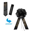 Unique Bargains Waterproof Lightweight Durable Indoor and Outdoor Use Gift Wrapping Bow Ribbon 20 Inch Black - 3 of 4
