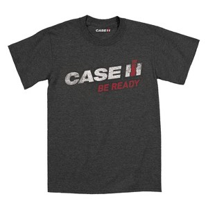 Men's - Case IH - Be Ready For Charcoal Short Sleeve Graphic T-Shirt - 1 of 4