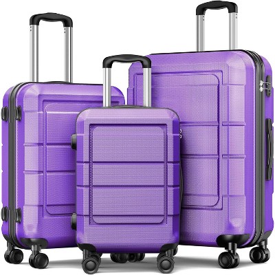 Wooakway Luggage Sets 3 Piece(20in/24in/28in)