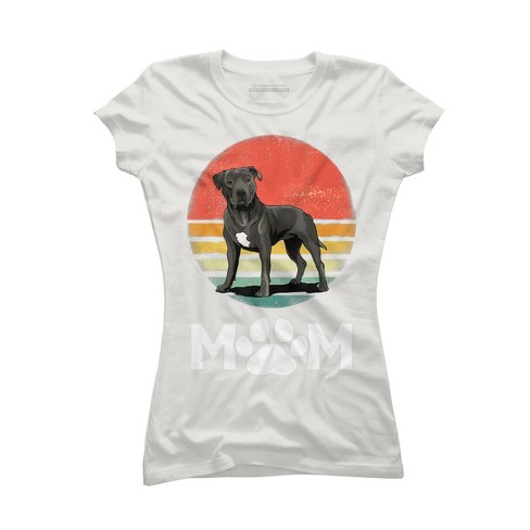 Pitbull Mom Shirt, Pittie Dog Lovers Gifts T-Shirt for Women, Dog Mom Tee  Gift