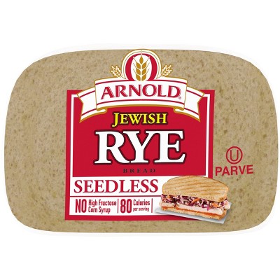 Arnold Seedless Jewish Rye Bread - 16oz