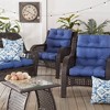 Kensington Garden 2pc 24"x22" Outdoor Seat and Back Chair Cushion Set - image 4 of 4