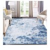Gray-2*6 feet  Modern Abstract Living Room Rug Machine Washable Soft Carpet Non Slip Non Shedding Ultra Thin Pet Friendly Soft Indoor Foldable Floor - 4 of 4