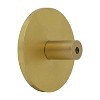 LunaLulinlk (3 pack) 2.25" Single Gold Finish Metal Round Wall Hook - 4 of 4