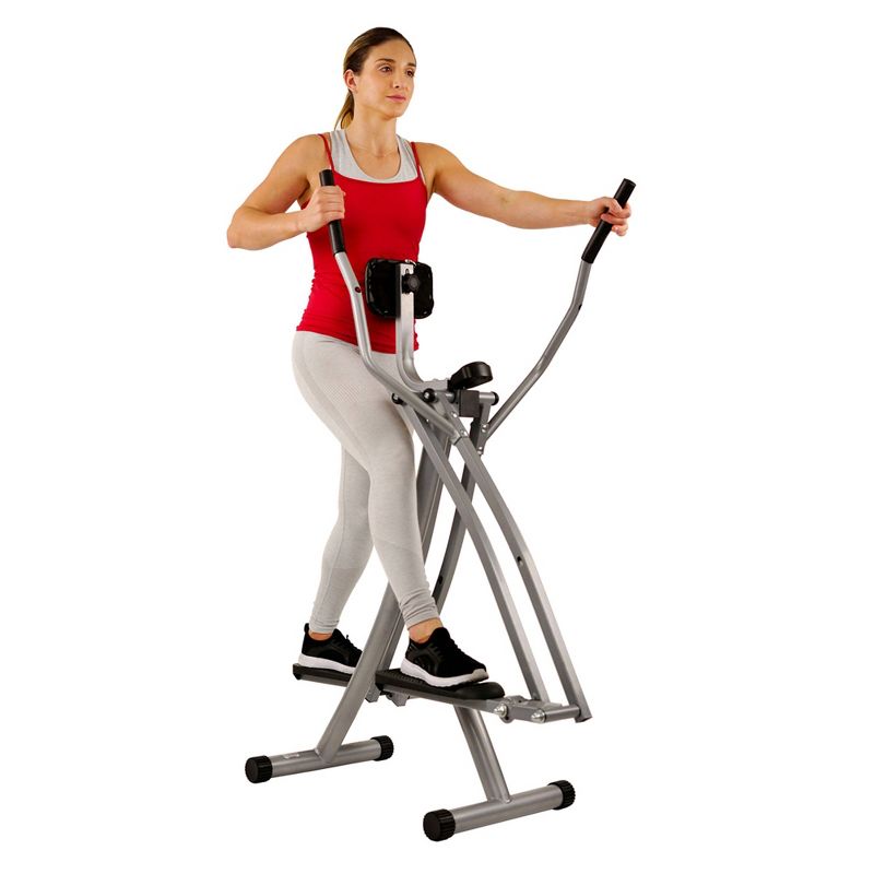 Sunny Health and Fitness (SF-E902) Air Walk Trainer - Silver, 3 of 12