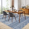 Area Rug, Home Decor Machine Washable Boho Distressed Rug - Non-Slip Non-Shedding Stain Resistant Carpet - 4 of 4