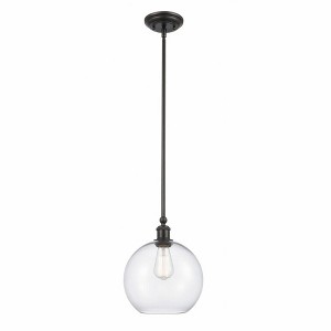 Concord - 1 Light Mini Pendant In Industrial Style-13 Inches Tall and 10 Inches Wide - 1 of 1