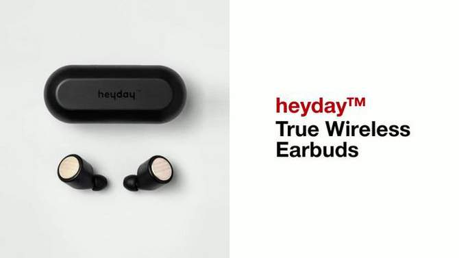 True Wireless Bluetooth Earbuds - heyday™, 2 of 8, play video