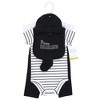 Hudson Baby Infant Boy Cotton Layette Set, Prince Charming Tux - 2 of 4