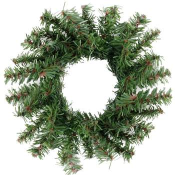 Northlight 5" Unlit Mini Pine Artificial Christmas Wreath