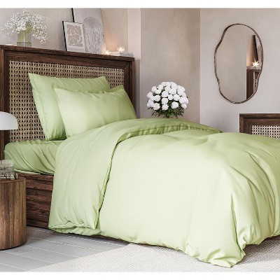 Luxury Soft Premium Duvet Cover Set - Zipper Closure & Matching Pillow Shams - CGK Linens