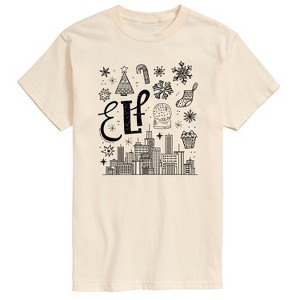 Men's - Elf - Doodle Logo Short Sleeve Graphic T-Shirt - 1 of 4