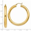 Black Bow Jewelry 5mm, 14k Yellow Gold Classic Round Hoop Earrings, 45mm (1 3/4 Inch) - 3 of 4