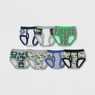 Toddler Boys' Baby Yoda 7pk Underwear