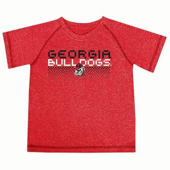 NCAA Georgia Bulldogs Toddler Boys' Poly T-Shirt