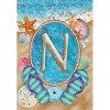 Briarwood Lane Summer Garden Flag 18x12.5 For Outdoor Summer Monogram Letter N Garden Flag Flag For Summer Garden Flag Flags For Outside - 3 of 4