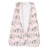 Hudson Baby Infant Girls Mink with Faux Shearling Inner Sleeping Bag, Sack, Blanket, Pink Safari - 3 of 3
