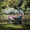 Alpcour Compact Folding Camping Cot - Single Person, Heavy Duty, Indoor & Outdoor Bed with Pillow - 2 of 4