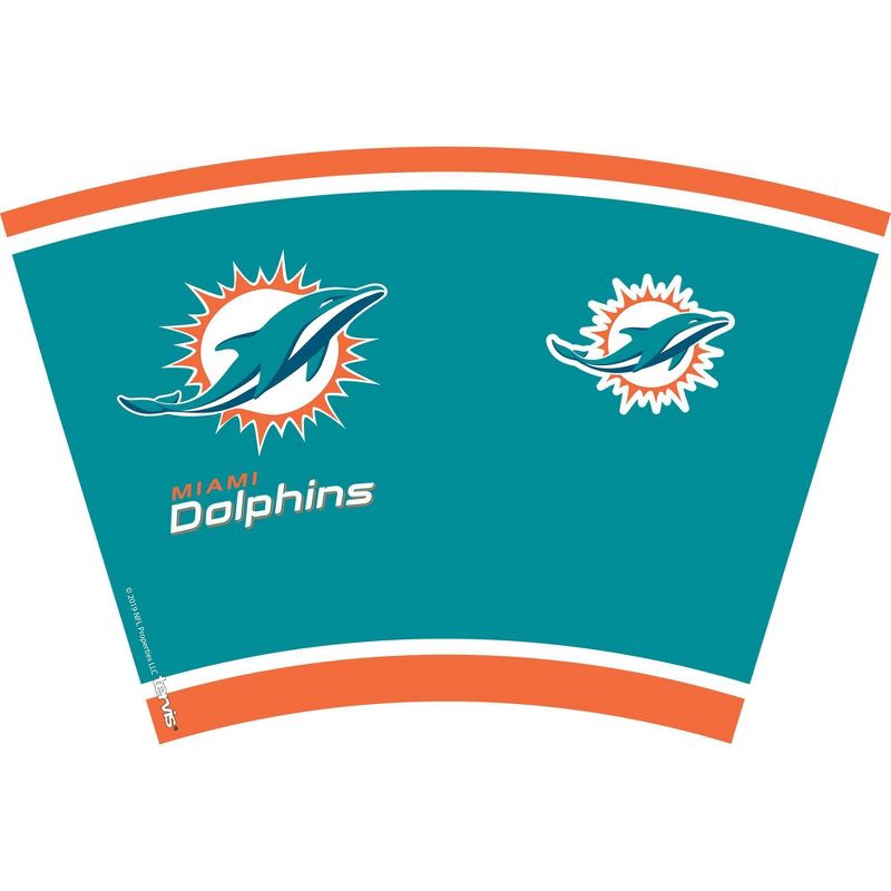 NFL Miami Dolphins Classic Tumbler with Lid - 24oz, 2 of 3