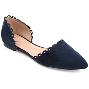 Journee Collection Womens Jezlin Slip On Almond Toe Ballet Flats - 1 of 4