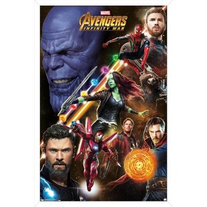 Trends International Marvel Cinematic Universe - Avengers - Infinity War - Challenge Framed Wall Poster Prints - 1 of 4