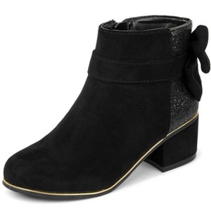 The Children's Place Girls Glitter Bow Booties - 1 of 4