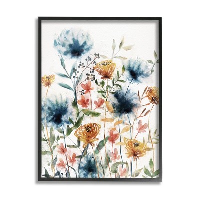 Stupell Industries Mixed Floral Garden Sprouts Framed Giclee Art