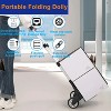 Musment Folding Hand Truck Dolly Cart, Portable Aluminum Dolly Cart with Telescoping Handle - 2 of 4