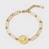 Bijoux Sport by Luv Aj MLB Gold Plated Brass Oval Coin Bracelet - 3 of 4