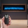 VEVOR 72 in Electric Fireplace,Wall Mounted Recessed Fire Place with Remote Control,Timer, 1500W,Adjustable Flame Color Brightness,Touch Screen,Black - 2 of 4