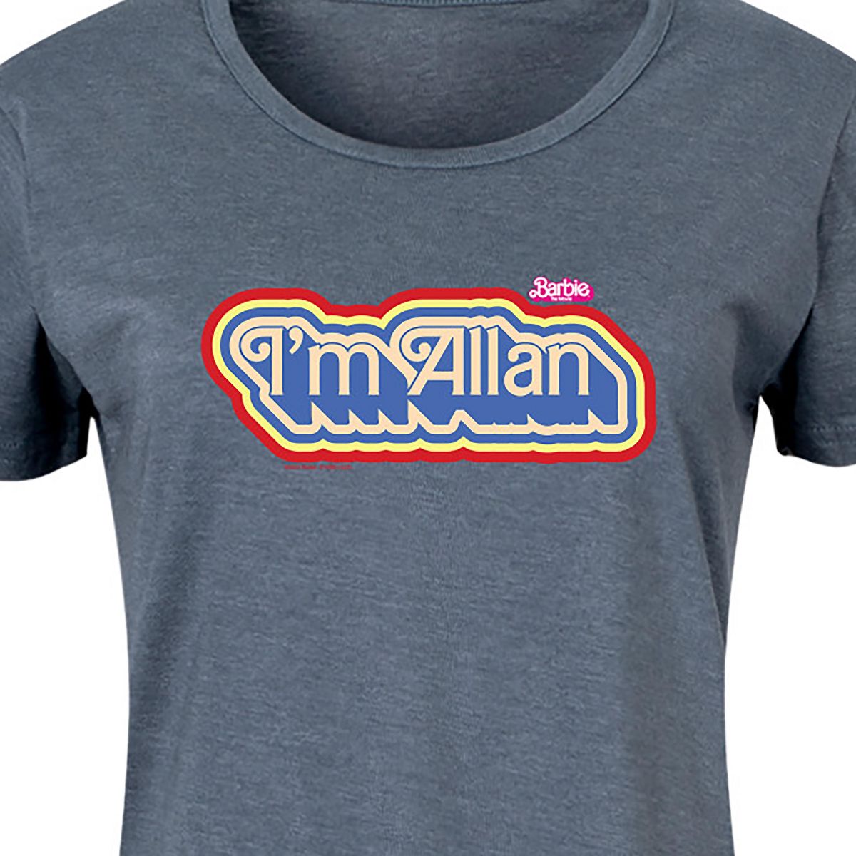 Women's - Barbie - I'm Allen Graphic T-shirt Dress - thumbnail 2