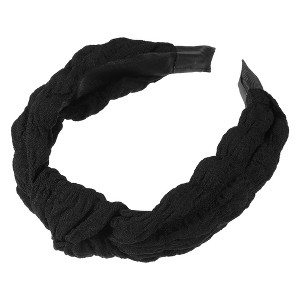 Unique Bargains Cute Makeup Puffy Spa Fabric Headband 1 Pc - 1 of 4