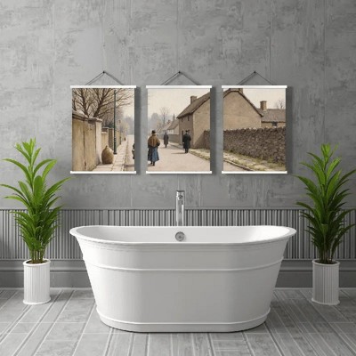 Floral Canvas Wall Art with Strong Artistic and Visual Aesthetics,3 - Pieces