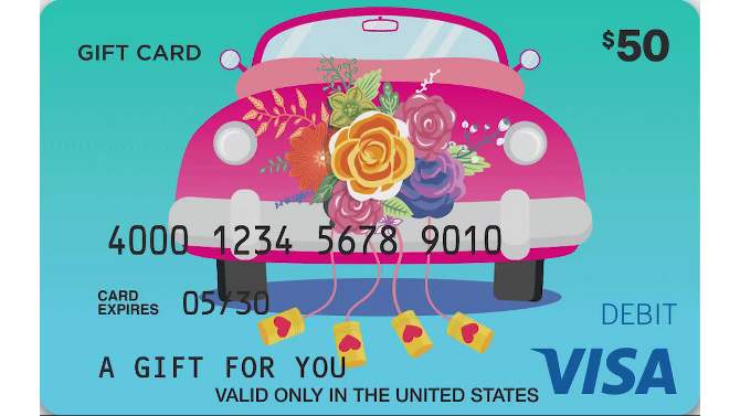 Visa Wedding Gift Card - $50 + $5 Fee, 2 of 3, play video