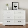 Jojoka 6 Drawer Dresser for Bedroom with Deep Drawers, Large Floor Wood Dressers & Chest of Drawers - 3 of 4