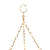 31" x 5" Traditional Metal Abstract Windchime Gold/Green/Pink - Olivia & May - 3 of 4