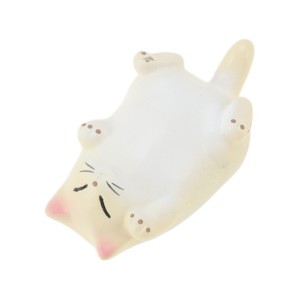 Unique Bargains Decorative Magnets Magnetic Fridge Sticker Irregular Shape Chubby Cute Cat Synthetic Resin 1Pc - 1 of 3