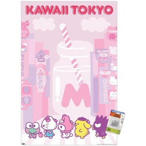 Trends International Hello Kitty and Friends - Kawaii Tokyo Unframed Wall Poster Prints - 1 of 4