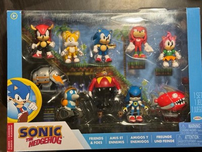 12 Pack Mini Sonic Hedgehog Action Figures ，Sonic Toy, 1.57-2.17'' Tall  Sonic Hedgehog Toys，Perfect Kids Gifts.