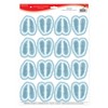 Beistle Reindeer Footprints Peel 'N Place, 12" x 17" Sh, (32/Pkg) Multicolored - 4 of 4
