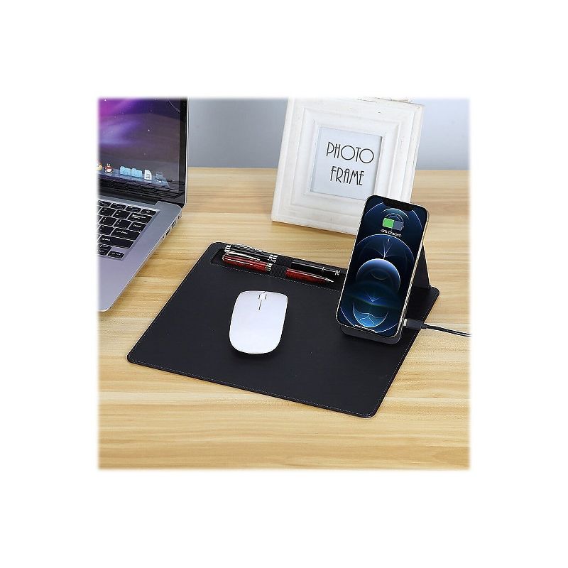 SaharaCase Office Mouse Pad with Wireless Charging Black (DA00004), 4 of 6