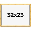 PosterPalooza | Minimalist Shadow Box Gold Picture Frame - UV Acrylic, Backing Board, Hanging Hardware - 2 of 4