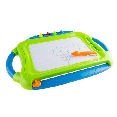 Magnetic Drawing Board with Pen, Eraser & 4 Stamps by Hey! Play!