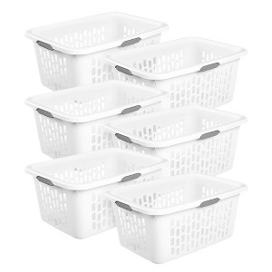 Sterilite Laundry Basket, Plastic Hamper with Handles - 1 of 4
