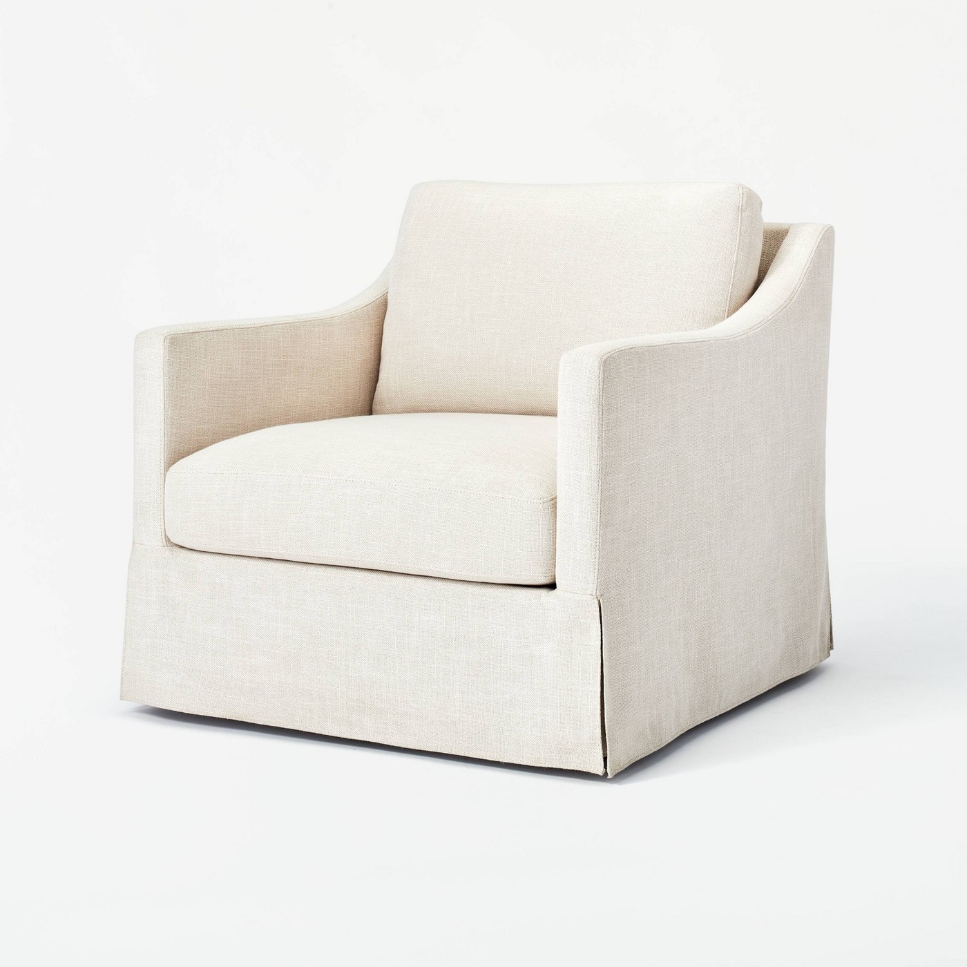 Vivian Park Upholstered Swivel Chair by Threshold x Studio McGee